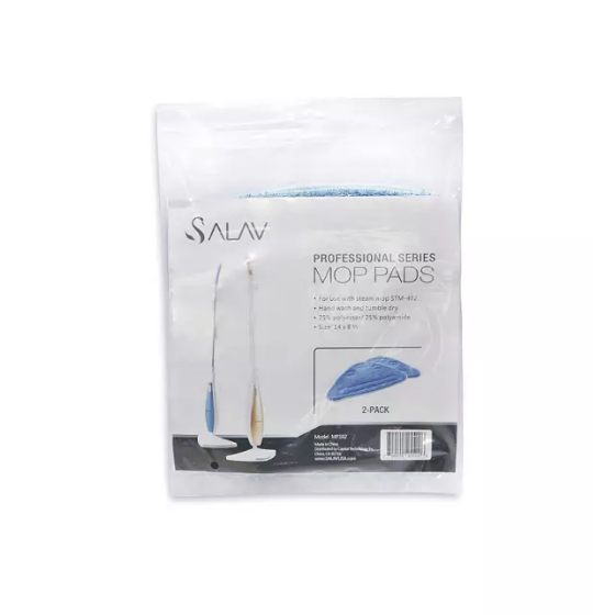 SALAV Steam Mop Pad Refill 2-Pack (STM402)