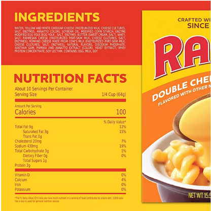 Ragu Double Cheddar Cheese Sauce (46.5oz., 3 pk.)