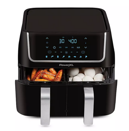 PowerXL 10-Quart Dual-Basket 7-in-1 Vortex Air Fryer