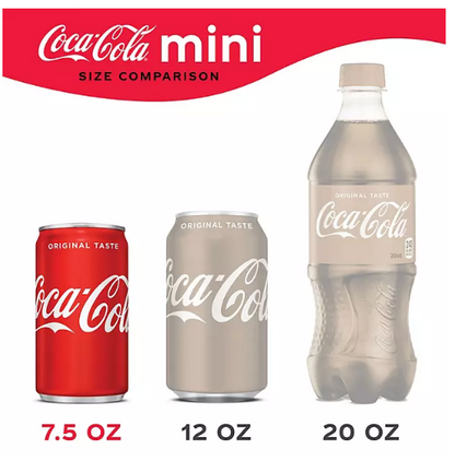 Coca-Cola Mini Cans (7.5 fl. oz., 30 pk.)