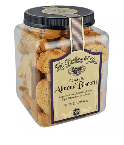 La Dolce Vita Classic Almond Biscotti (35.2 oz.)