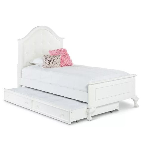 Jenna Bed with Rolling Trundle (Assorted Sizes)