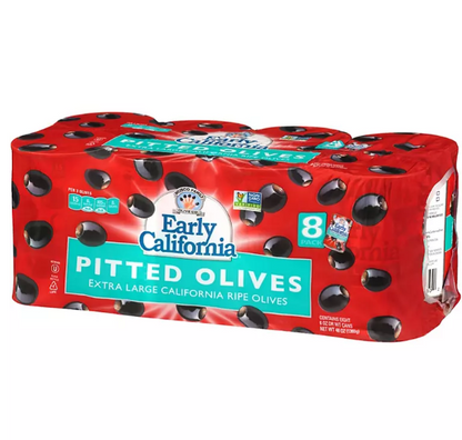 Early California Extra-Large Pitted Olives (6 oz., 8 pk.)