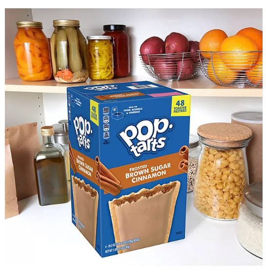 Pop-Tarts, Frosted Brown Sugar Cinnamon (48 ct.)