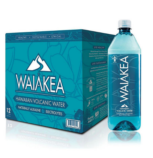 Waiakea Hawaiian Volcanic Water (1 L., 12 pk.)