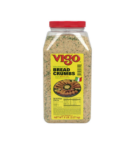 Vigo Italian Bread Crumbs (5 lbs.)(2 PK)