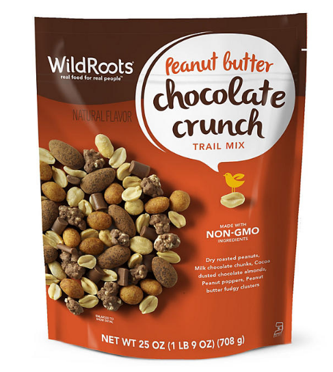 Wild Roots Peanut Butter Chocolate Trail Mix (25 oz.)