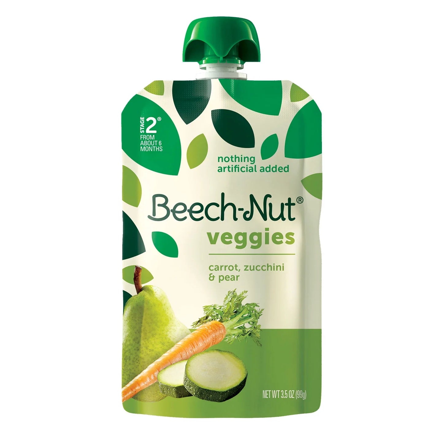 Beech-Nut Veggies and Fruities Stage 2 Baby Food, Variety Pack (3.5 oz. pouch, 18 ct.)