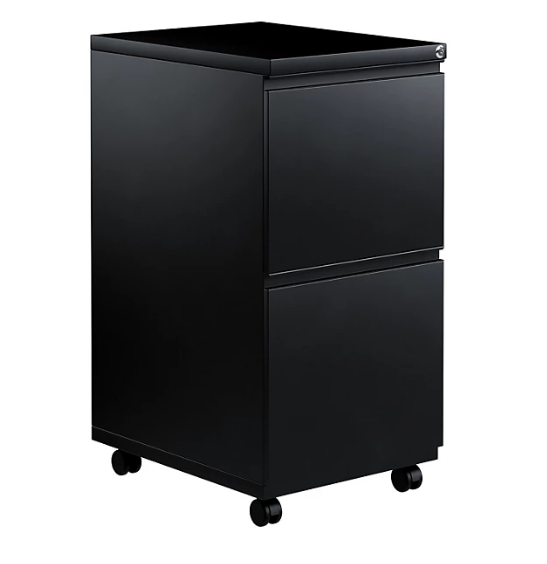 Alera 2-Drawer Metal Pedestal File, Select Color