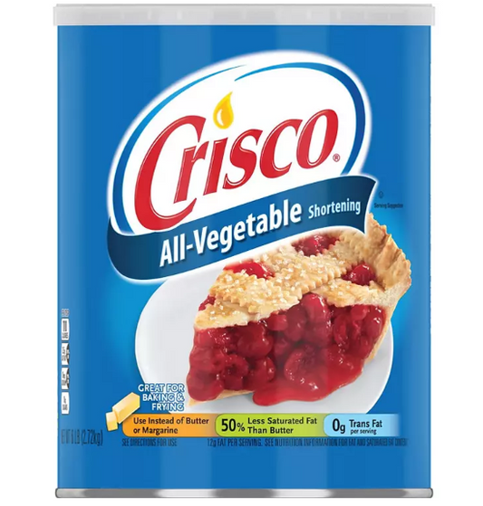 Crisco All-Vegetable Shortening (6 lbs.)