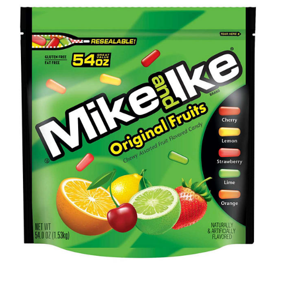 Mike and Ike Original Fruits (54 oz.)