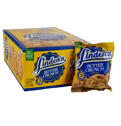 Linden's Butter Crunch Cookies (1.8 oz., 18 ct.)