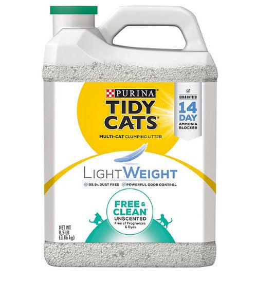 Purina Tidy Cats Lightweight Free & Clean Clumping Cat Litter (8.5 lb.)