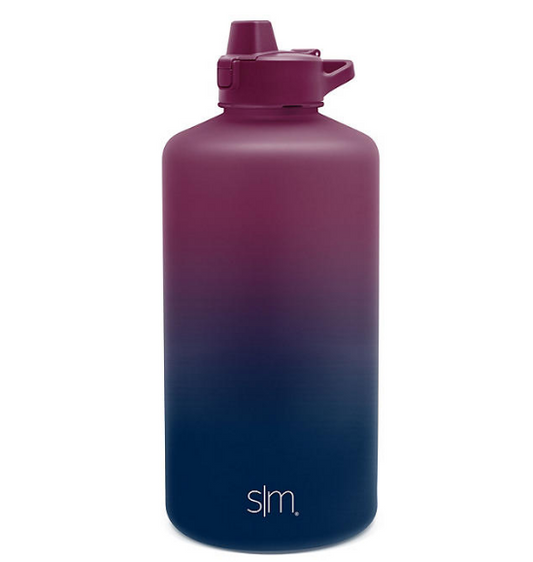 Simple Modern 1-Gallon Tritan Plastic Water Bottle with Straw Lid & Ounce Markers (Assorted Colors)