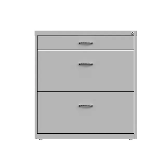 Hirsh 30" Wide 3-Drawer Lateral File Cabinet (Assorted Colors)