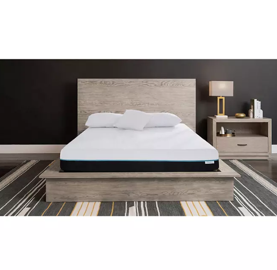 Abbyson 8" Charcoal Infused Gel Memory Foam Mattress