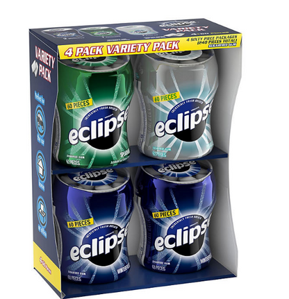 Eclipse Gum Bottle Variety Pack (60 ct., 4 pks.)