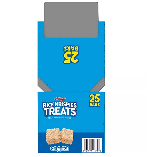 Kellogg's Rice Krispies Treats (1.3 oz., 25 ct.)