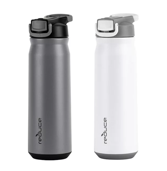 Reduce Vacuum-Insulated Stainless Steel 24 oz. Hydrate Pro Bottle 2-Pack