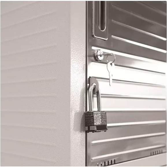 Seville Classics UltraHD 4-Door Locker Cabinet