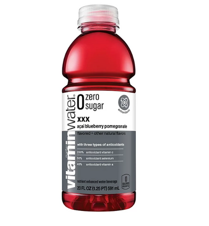 Glaceau Vitaminwater Zero Variety Pack Nutrient Enhanced Water (20 fl. oz., 20 pk.)