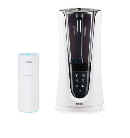 HoMedics Total Comfort Deluxe Humidifier with Bonus Cordless, Rechargeable, Portable Ultrasonic Humidifier