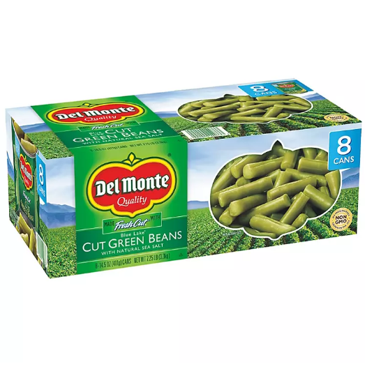 Del Monte Cut Green Beans (14.5 oz., 8 pk.)