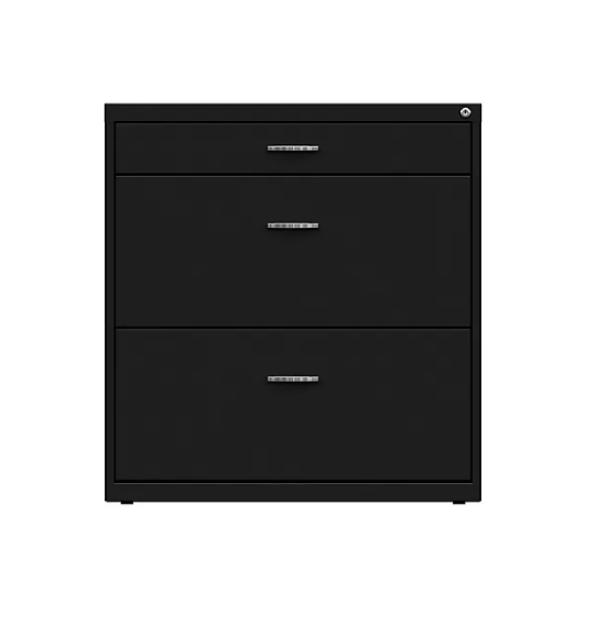 Hirsh 30" Wide 3-Drawer Lateral File Cabinet (Assorted Colors)