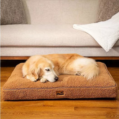 Ridge Creek Plush Lounger Pet Bed, 27" x 36" (Choose Color)