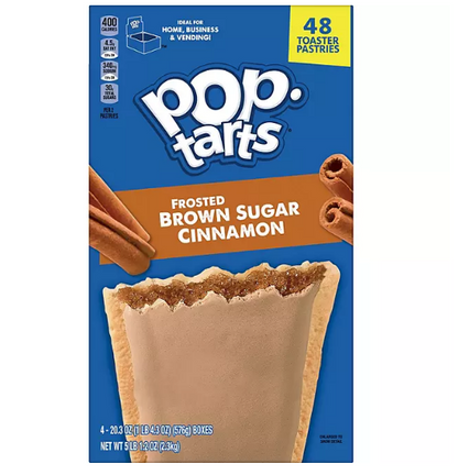 Pop-Tarts, Frosted Brown Sugar Cinnamon (48 ct.)