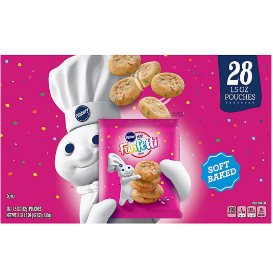 Pillsbury Soft Baked Mini Funfetti Cookies (28 pk.)