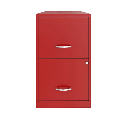 Hirsh 18" Deep 2 Drawer Letter Width Vertical File Cabinet (Assorted Colors)