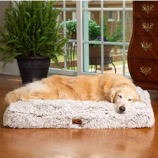 Ridge Creek Plush Lounger Pet Bed, 27" x 36" (Choose Color)