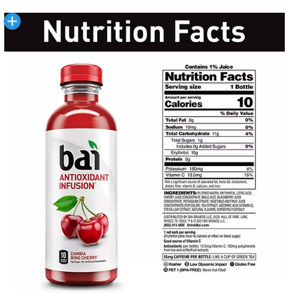 Bai Hillside Variety Pack (18 fl. oz., 15 pk.)