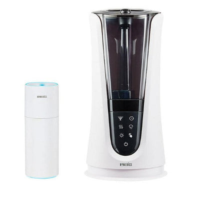 HoMedics Total Comfort Deluxe Humidifier with Bonus Cordless, Rechargeable, Portable Ultrasonic Humidifier