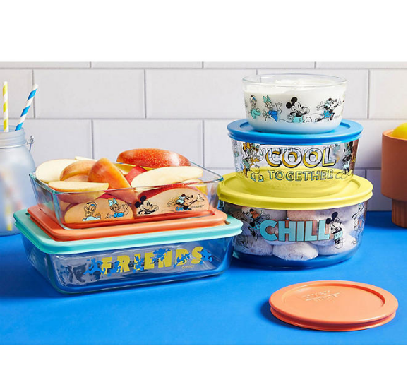 Pyrex 10 Piece Glass Food Storage Set (Various Character Sets)