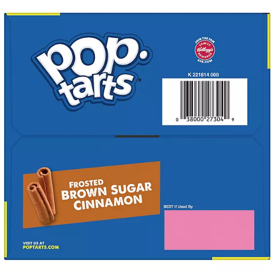 Pop-Tarts, Frosted Brown Sugar Cinnamon (48 ct.)