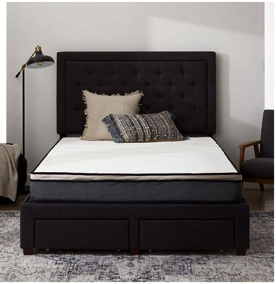 Lucid Limited 10” Plush Euro Top Hybrid Mattress