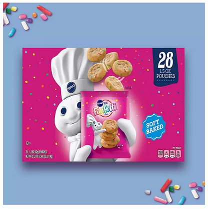 Pillsbury Soft Baked Mini Funfetti Cookies (28 pk.)