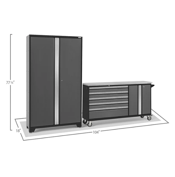 NewAge Products Bold 3.0 2-Piece Cabinet Set (Various Options)