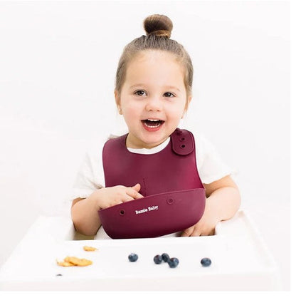 Foodie Silicone Feeding Set by Bazzle Baby (Choose Your Color)