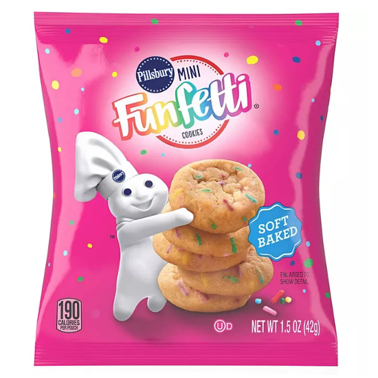 Pillsbury Soft Baked Mini Funfetti Cookies (28 pk.)