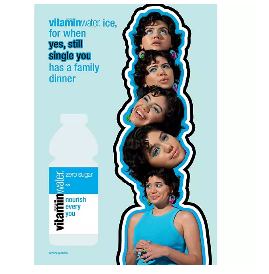 Glaceau Vitaminwater Zero Variety Pack Nutrient Enhanced Water (20 fl. oz., 20 pk.)