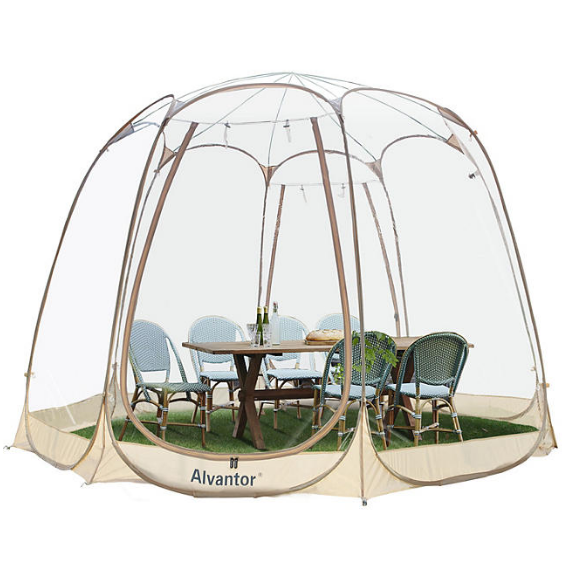 Alvantor Bubble Tent Pop Up Gazebo 12' x 12' Camping Tent