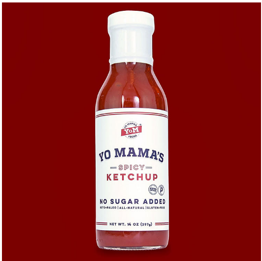 Yo Mama’s Foods Keto & Paleo Spicy Ketchup (14 oz., 3 pk.)