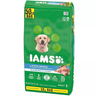 Iams Adult ProActive Health Large Breed Dry Dog Food, Chicken (50 lbs.)