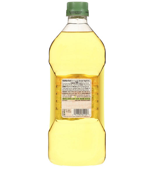 Bertolli Organic Extra Light Olive Oil (1.5 L)