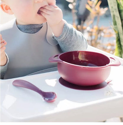 Foodie Silicone Feeding Set by Bazzle Baby (Choose Your Color)