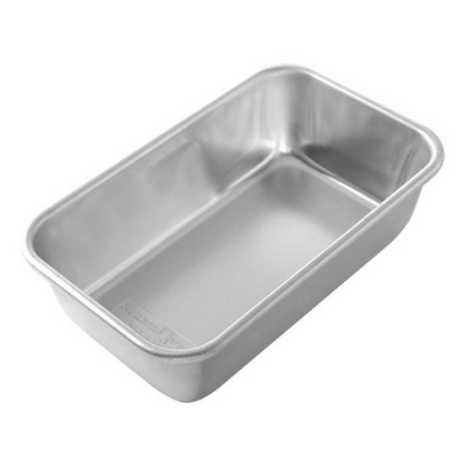 Nordic Ware Naturals Set: 9" x 13" Cake Pan with Lid, 9" Round Cake Pan, 1.5 lb. Loaf Pan