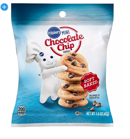 Pillsbury Soft Baked Mini Chocolate Chip Cookies (1.5 oz., 28 pk.)